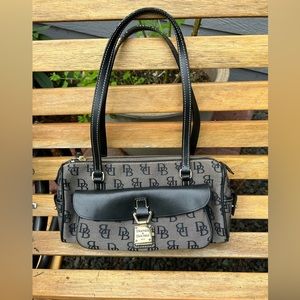 Dooney & Bourke East West Slim Top Canvas Bag
